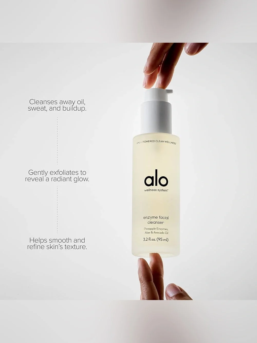ALO Yoga Enzyme Facial Cleanser 3.2 fl oz $32 Retail NEW
